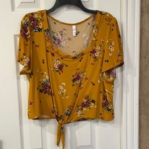 Xhiliration crop top